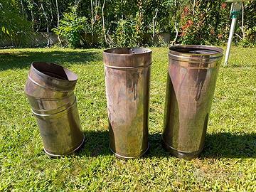 Tubi in acciaio inox diam. 200 mm