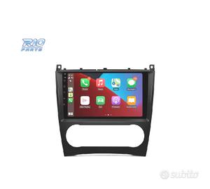 RADIO GPS ANDROID 13 PER MERCEDES CLASSE C W203 CL