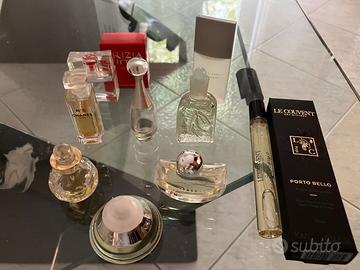 lotto 9 mini profumi vintage da collezione