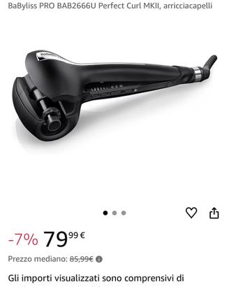 BABYLISS PRO PERFECT CURL CERAMICA