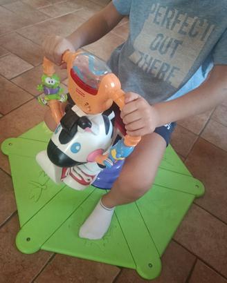 Zebra girevole Fisher Price 