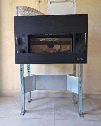 Inserto camino a pellet Free Point Comfort 80