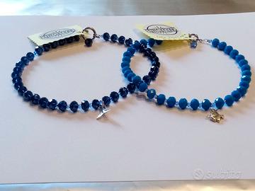 Collane cristalli luccicose