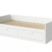 Letto singolo Ikea con materasso in lattice