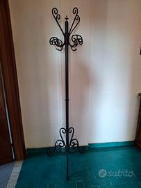 Attaccapanni in ferro battuto anni '70