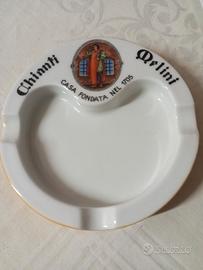 posacenere vintage ceramica dedicato ai vini