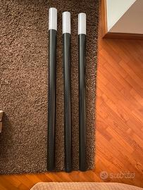 3 faretti da esterno