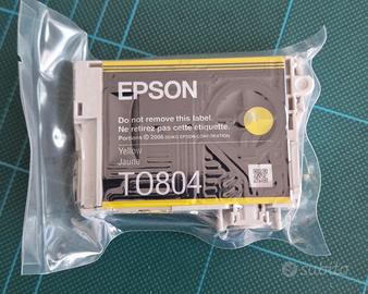 CARTUCCIA STAMPANTE EPSON ORIGINALE NUOVA GIALLO