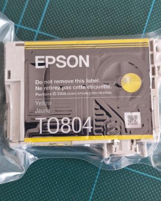 CARTUCCIA STAMPANTE EPSON ORIGINALE NUOVA GIALLO