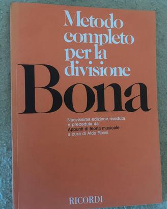 Metodo per la teoria musicale Bona
