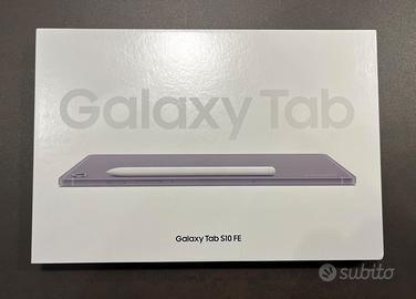 Samsung Galaxy Tab S 10 FE nuovo sigillato 12/256