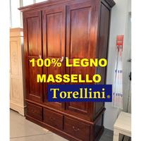 Mobile Armadio 100% Legno Massello