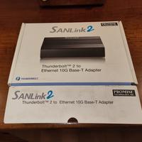 sanlink2 promise thunderbolt 2 ethernet 10G Bas-T