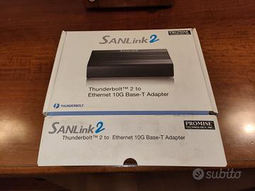 sanlink2 promise thunderbolt 2 ethernet 10G Bas-T