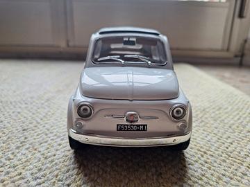 Modellino Burago scala 1:16 Fiat 500