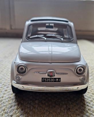 Modellino Burago scala 1:16 Fiat 500