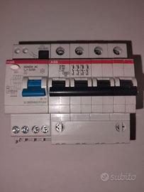 Interruttore automatico S204-C32 6KA 4Poli + Diffe