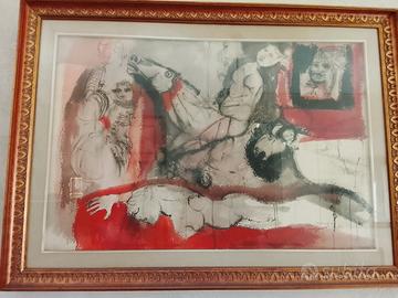 Quadro del pittore cassinari