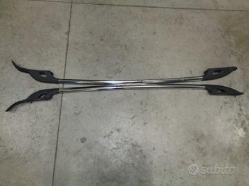 BARRE TETTO CROMATE PER JEEP CHEROKEE KJ 2003