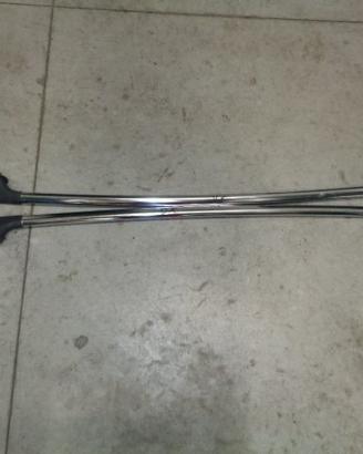 BARRE TETTO CROMATE PER JEEP CHEROKEE KJ 2003