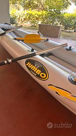 Canoa Junbo Zodiac tubolari gonfiafili 385x80 cm -