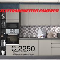 Cucina moderna L.390 cm Pronta consegna