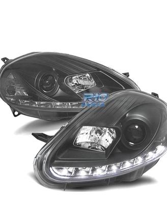 FARI PER FIAT GRANDE PUNTO 05-08 LUCE DIURNA REALE