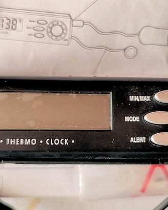 Orologio/termometro per auto e casa