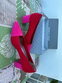 Decolleté bicolore scamosciato NUOVO