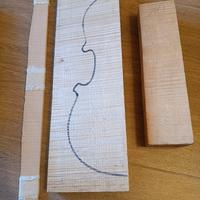 legno liuteria violino - set di acero