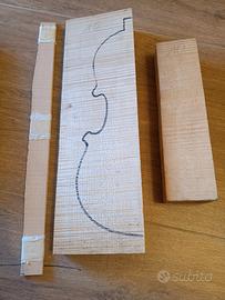 legno liuteria violino - set di acero