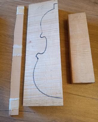 legno liuteria violino - set di acero
