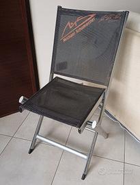 Michael  Schumacher  sedia da Paddock 