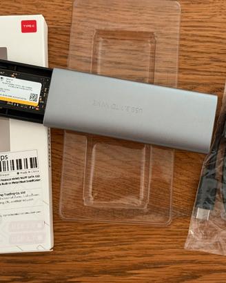SSD NVME 1tb 1024gb usb 3.1 perfetto 10gbps