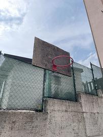 Canestro da fissare a muro