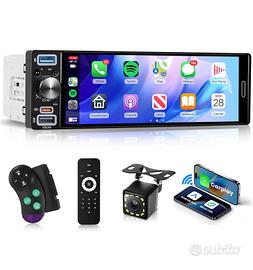 Autoradio 1 DIN con Touchscreen carplay android