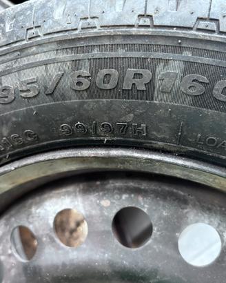4 ruote complete IMPERIAL 195/60R16C