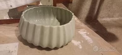Vaso ceramica per composizione floreale