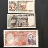 Lotto Banconote Repubblica Italiana Fds