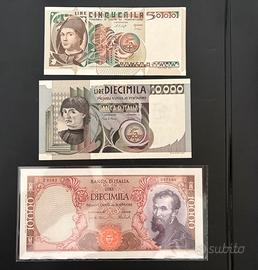 Lotto Banconote Repubblica Italiana Fds