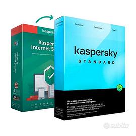 Kasper Standard Antivirus 1 PC 1 anno - invio solo