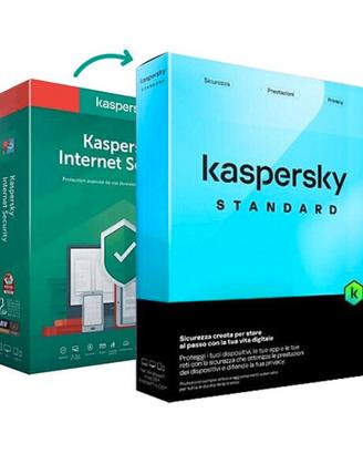 Kasper Standard Antivirus 1 PC 1 anno - invio solo