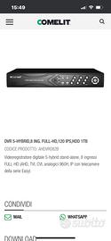 DVR Comelit 8 Ingressi