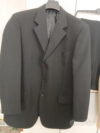 completi giacca pantalone uomo taglia 50 nero  e b