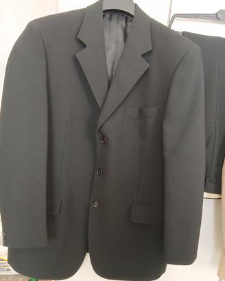 completi giacca pantalone uomo taglia 50 nero  e b