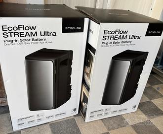 2 EcoFlow Stream Ultra 800W 3,84 KW Plug&Play
