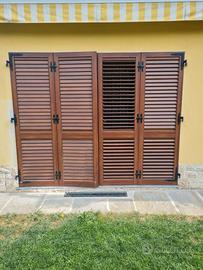 Persiane in alluminio a lamelle orientabili