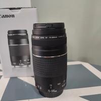 Canon 75–300 mm III – Obiettivo Tele Zoom – Condiz