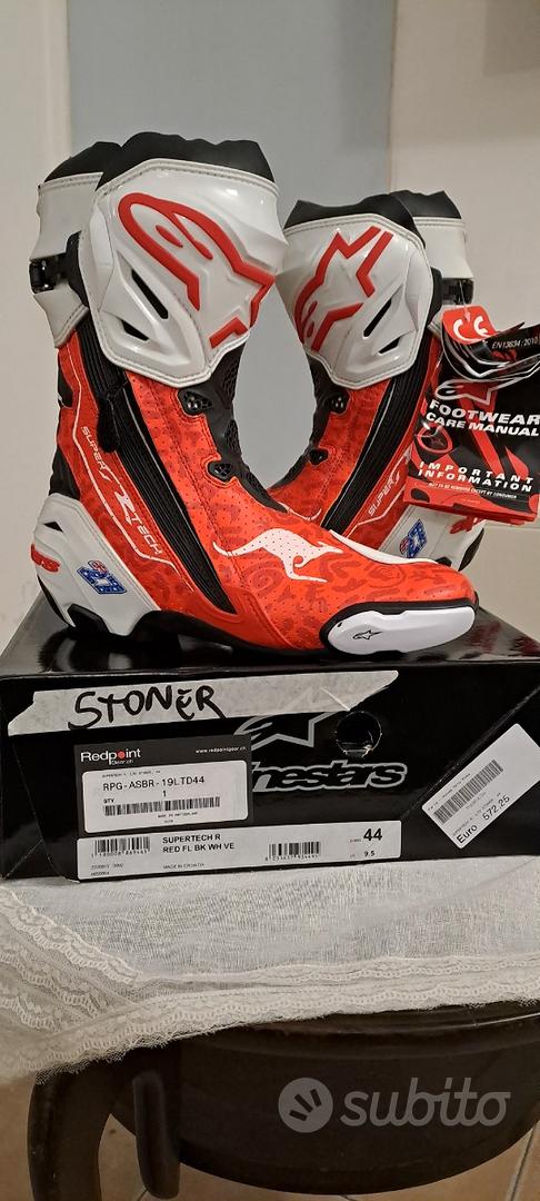 Stivali Alpinestars NUOVI Tg.44 Casey Stoner ed Accessori Moto