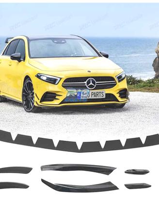 SPOILER LIP ANTERIORE + SPLITTER PER MERCEDES CLAS